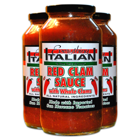 Spicy Red Whole Clam Sauce